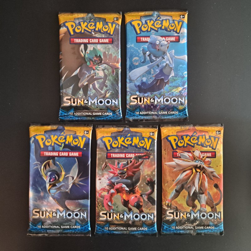 Sun & Moon Booster Pack - Artwork Set